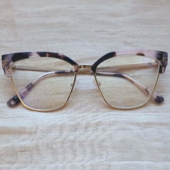 NEW & AUTHENTIC TOM FORD EYEGLASSES MODEL TF5547-B SIZE54-15-140 COLOR PINK-TOR - Picture 6 of 6